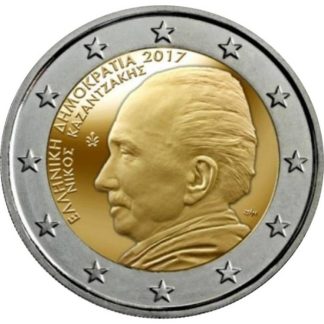 Grécia 2 Euro 2017 Nikos Kazantzakis
