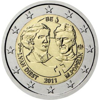 Bélgica 2 Euro 2011 Van Diest