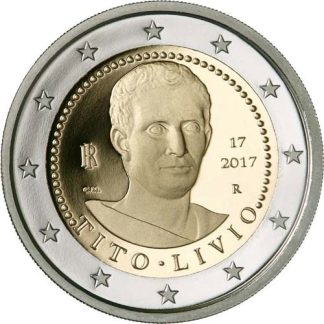 Itália 2 Euro 2017 Titus Livius