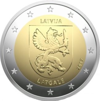 Letónia 2 Euro 2017 Letgallen
