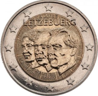Luxemburgo 2 Euro 2011 G. Duc Jean