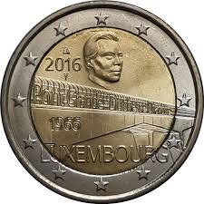 Luxemburgo 2 Euro 2016 Charlotte Bridge