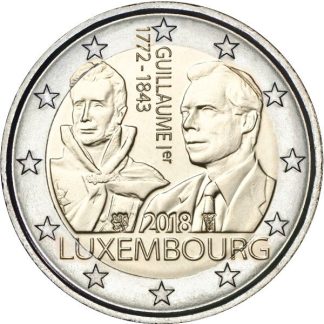 Luxemburgo 2 Euro 2018 Guillaume I