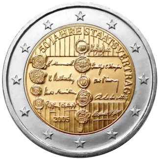 Austria 2 Euro 2005 Treaty of Neutrality