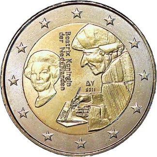 Países Baixos 2 Euro 2011 Beatrix