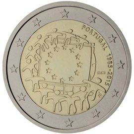 Portugal 2 Euro 2015 30 Anos Bandeira