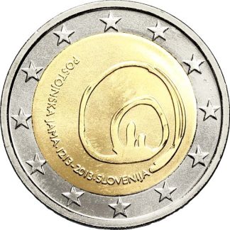 Eslovénia 2 Euro 2013 Postojna