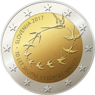 Eslovénia 2 Euro 2017 10 Years EU