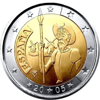 Espanha 2 Euro 2005 Don Quixote