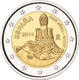 Espanha 2 Euro 2014 Gaudi