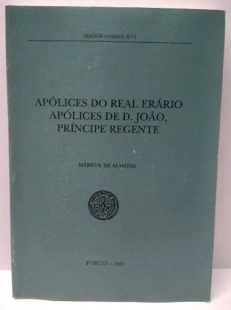 Catálogo Apólices do Real Erário de Portugal