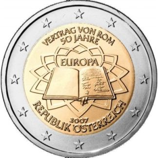 Austria 2 Euro 2007 Treaty of Rome