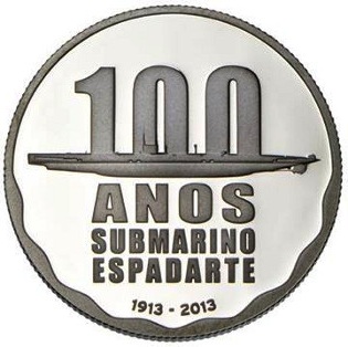 Portugal 2,5 Euro 2013 Submarine