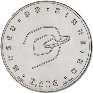 Portugal 2,5 Euro 2016 Money Museum
