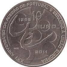 Portugal 10 Euro 2011 E.U. Membership