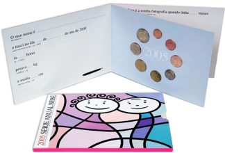 Portugal Série Anual Bebé 2005 FDC