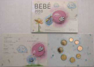 Portugal Série Anual Bebé 2010 FDC