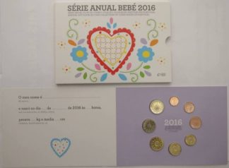 Portugal Série Anual Bebé 2016 FDC