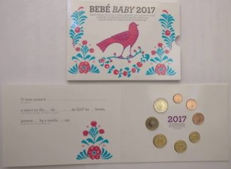 Portugal Série Anual Bebé 2017 FDC