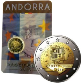 Andorra Coincard 2 Euro 2015 25è aniversari