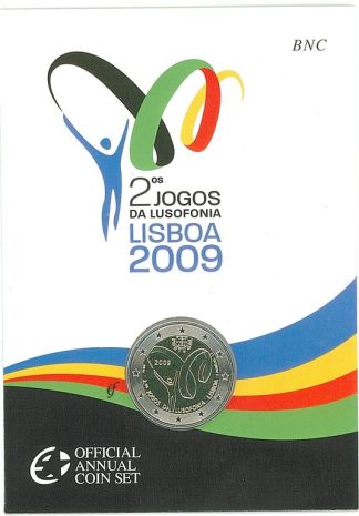 Portugal Carteira 2 Euro 2009 BNC Jogos Lusofonia