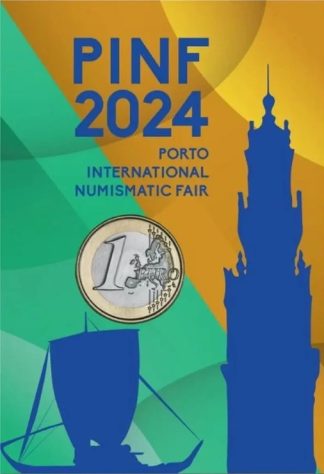 Portugal Carteira 1 Euro 2024 BNC PINF (apenas 250 exemplares)