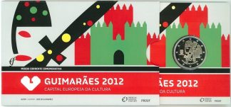 Portugal Carteira 2 Euro 2012 PROOF Guimarães