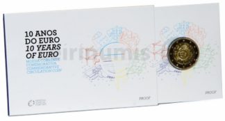Portugal Carteira 2 Euro 2012 PROOF 10 Anos Euro