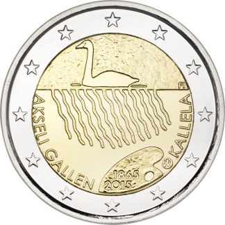 Finlândia 2 Euro 2015 Akseli Gallen-Kallela