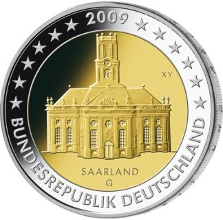 Alemanha 2 Euro 2009D Saarland