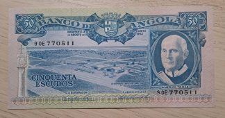 Angola 50 escudos 1962 Bela / Quase Nova