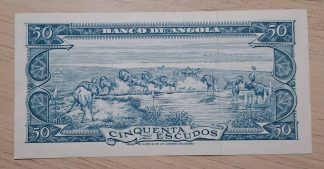 Angola 50 escudos 1962 Bela / Quase Nova