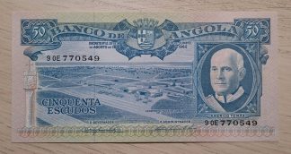 Angola 50 escudos 1962 Bela / Quase Nova