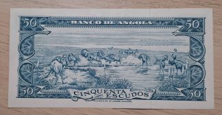 Angola 50 escudos 1962 Bela / Quase Nova
