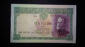 Portugal 100 escudos 1950 Bela