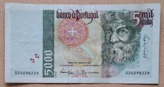 Portugal 5000 Escudos 1995
