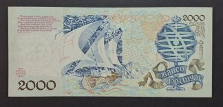 Portugal 2000 Escudos 1991* ASTERISCO Quase Nova