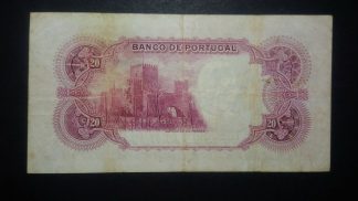 Portugal 20 Escudos 1940 Número Relativamente baixo e Defeito