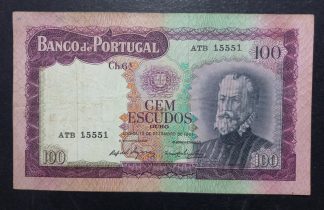 Portugal 100 Escudos 1961 CAPICUA
