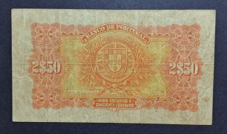 Portugal 2,5 Escudos 1922