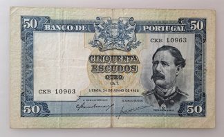 Portugal 50 Escudos 1955
