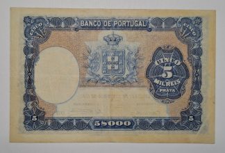 Portugal 5000 Reis 1903 Bela, RARA