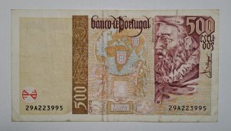 Portugal 500 Escudos Ch.13 Defeito