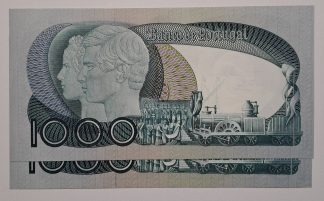 Portugal 1000 Escudos 1981 NOVAS 2 Números Seguidos Baixos