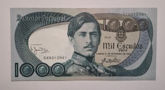 Portugal 1000 Escudos 1982 NOVA