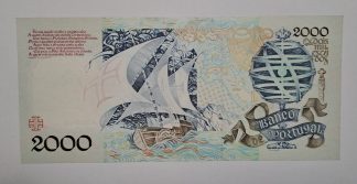 Portugal 2000 Escudos 1991 NOVA