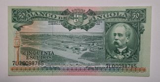 Angola 50 Escudos 1956 NOVA