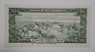 Angola 50 Escudos 1956 NOVA