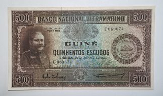 Guiné 500 Escudos 1964 Bela / Quase Nova