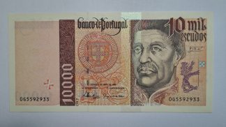 Portugal 10000 Escudos 1996 NOVA